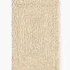Handgemaakt juten vloerkleed Sharmila^Westwing Collection New