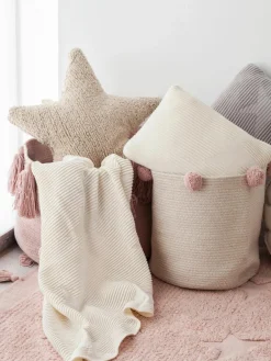 Handgemaakt katoenen knuffelkussen Star^Lorena Canals Sale