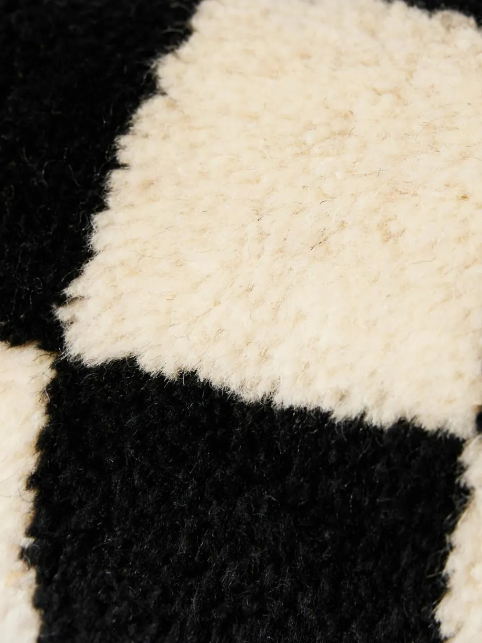 Handgemaakt kussen Statement van wol^HKLIVING Clearance