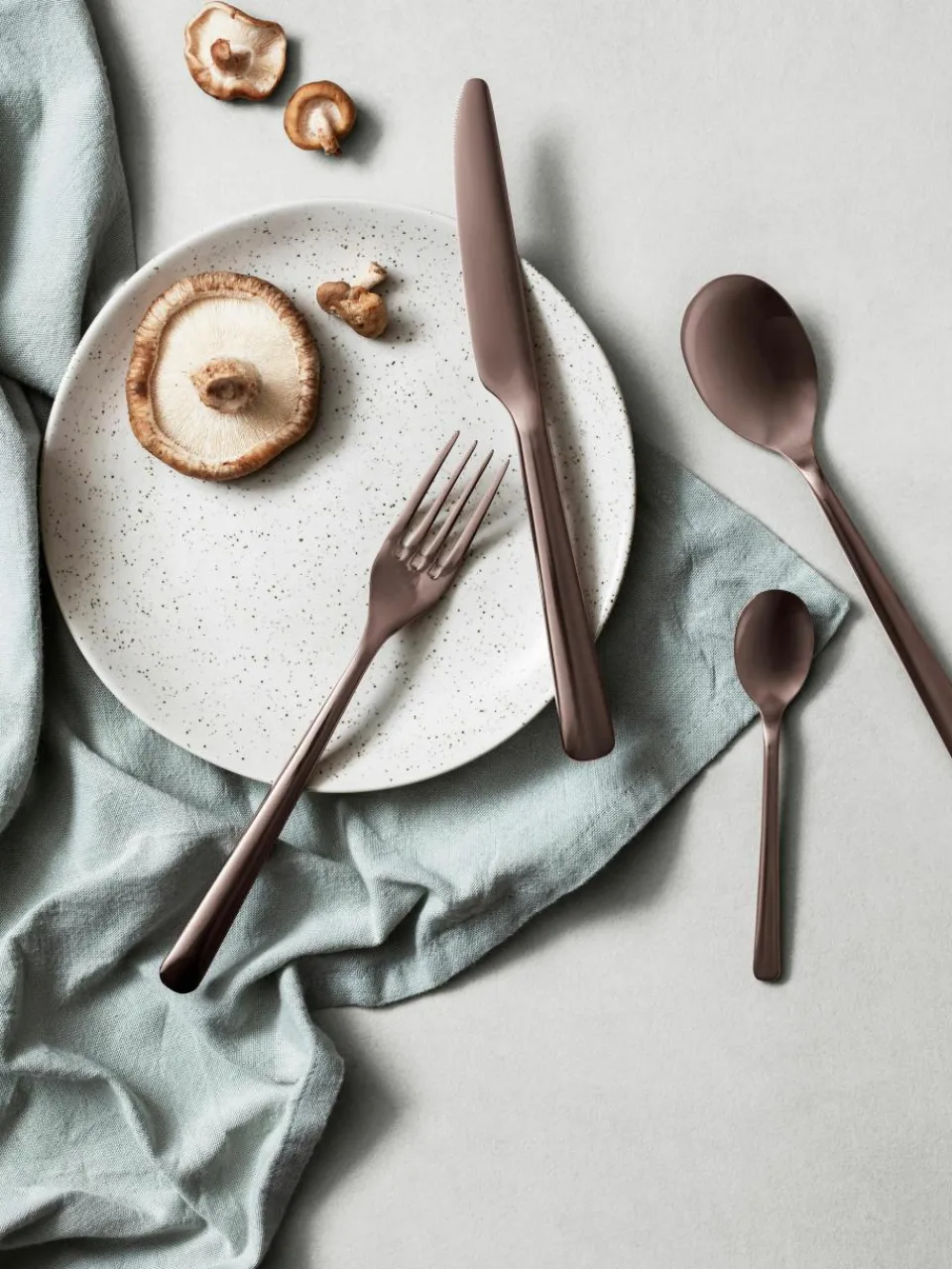 Handgemaakt ontbijtbord Nordic Vanilla, 4 stuks^Broste Copenhagen Clearance
