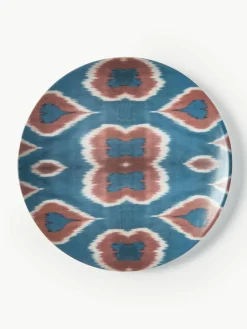 Handgemaakt porseleinen onderbord Ikat^Westwing Discount
