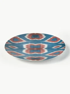 Handgemaakt porseleinen onderbord Ikat^Westwing Discount