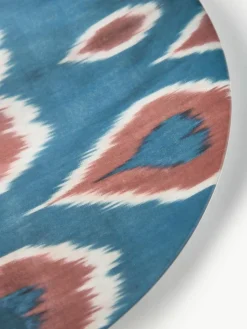 Handgemaakt porseleinen onderbord Ikat^Westwing Discount
