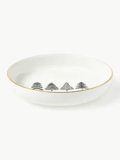 Handgemaakt porseleinen servies Lumi, 4 personen (12-delig)^Westwing Collection New