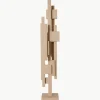 Handgemaakt sierobject Skyline van teakhout^HKLIVING Online