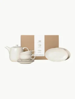 Handgemaakt theeservies Nordic Vanilla, 2 personen (7 stuks)^Broste Copenhagen Discount