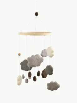 Handgemaakte babymobiel Clouds^Sebra Fashion