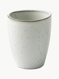 Handgemaakte beker Nordic Sand, 6 stuks^Broste Copenhagen Hot