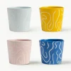 Handgemaakte beker Soba, set van 4^&k Amsterdam Outlet