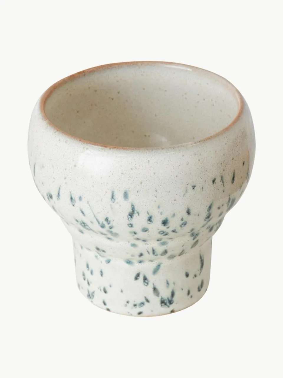 Handgemaakte bekers 70's van keramiek, set van 2^HKLIVING New