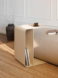 Handgemaakte bijzettafel Cosmo^Metallbude Discount