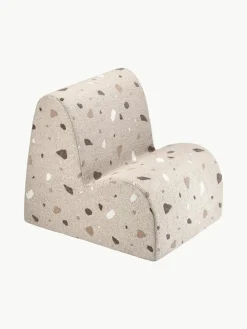 Handgemaakte bouclé kinderfauteuil Cloud^Wigiwama Outlet