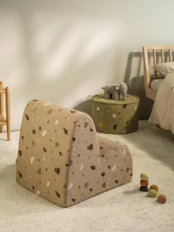 Handgemaakte bouclé kinderfauteuil Cloud^Wigiwama Outlet