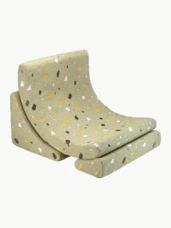 Handgemaakte bouclé kinderfauteuil Moon^Wigiwama Online