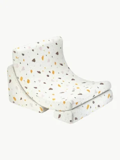 Handgemaakte bouclé kinderfauteuil Moon^Wigiwama Discount