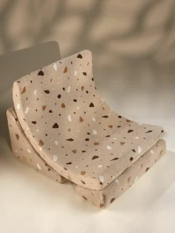 Handgemaakte bouclé kinderfauteuil Moon^Wigiwama Hot