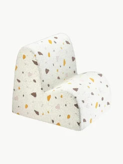 Handgemaakte bouclé kinderfauteuil Cloud^Wigiwama Best