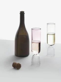 Handgemaakte champagneglazen Tutu, 2 stuks^ICHENDORF Fashion