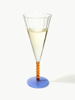 Handgemaakte champagneglazen Perle, 2 stuks^&k Amsterdam Discount