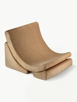 Handgemaakte corduroy kinderstoel Moon^Wigiwama Fashion