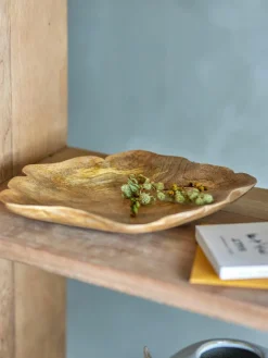Handgemaakte decoratief dienblad Emilja van mangohout^Bloomingville Outlet