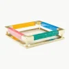 Handgemaakte decoratief dienblad Mustique^Jonathan Adler Discount