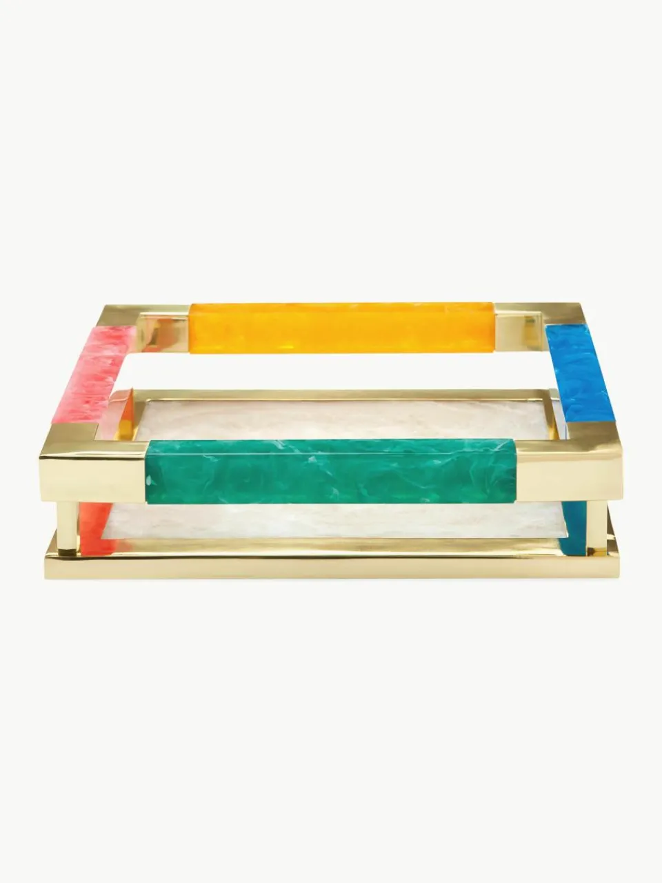 Handgemaakte decoratief dienblad Mustique^Jonathan Adler Discount