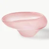 Handgemaakte decoratieve schaal Ashley van glas^Westwing Collection Hot