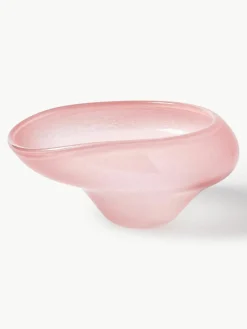 Handgemaakte decoratieve schaal Ashley van glas^Westwing Collection Hot