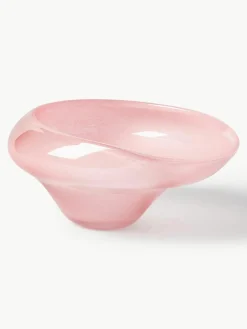 Handgemaakte decoratieve schaal Ashley van glas^Westwing Collection Hot