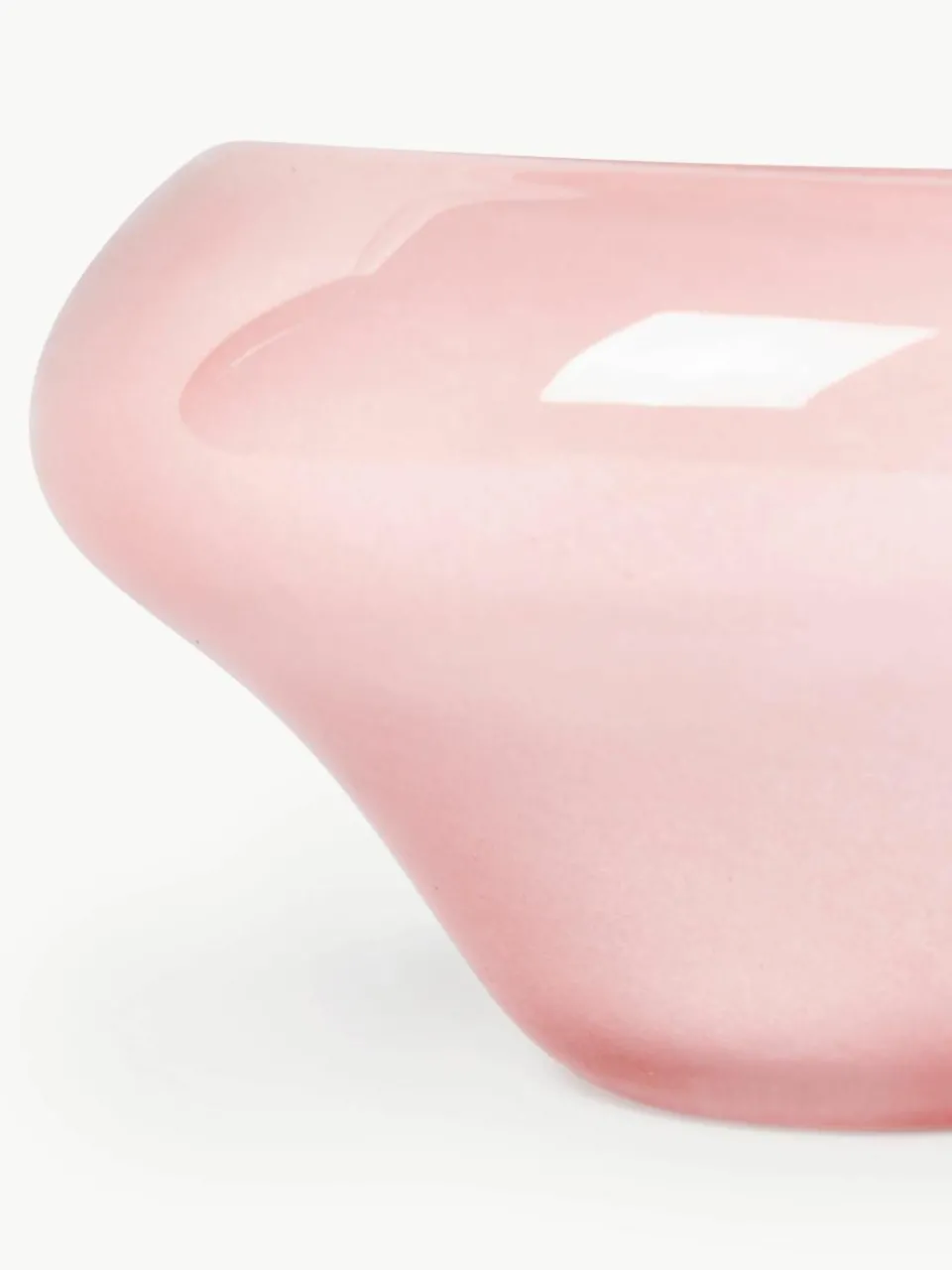Handgemaakte decoratieve schaal Ashley van glas^Westwing Collection Hot