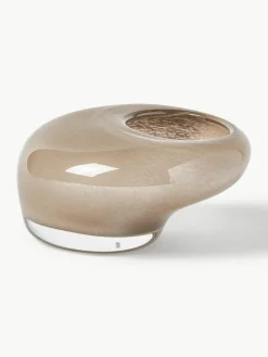 Handgemaakte decoratieve schaal Ashley van glas^Westwing Collection Outlet