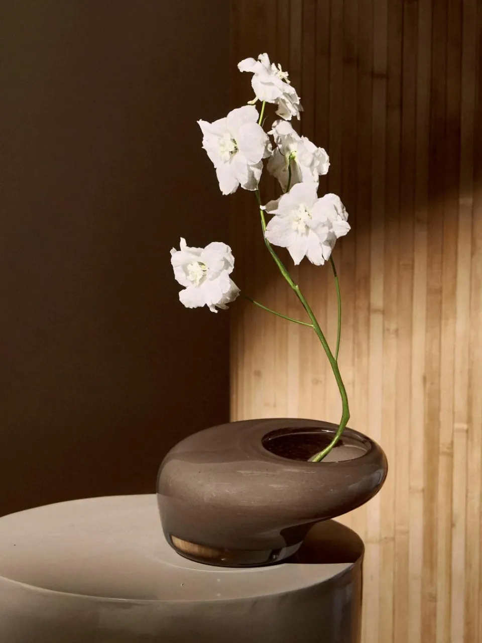 Handgemaakte decoratieve schaal Ashley van glas^Westwing Collection Outlet