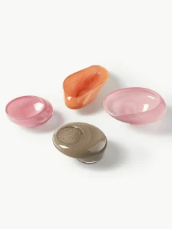 Handgemaakte decoratieve schaal Ashley van glas^Westwing Collection Hot