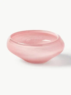 Handgemaakte decoratieve schaal Ashley van glas^Westwing Collection Online