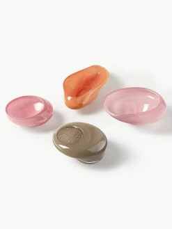 Handgemaakte decoratieve schaal Ashley van glas^Westwing Collection Online