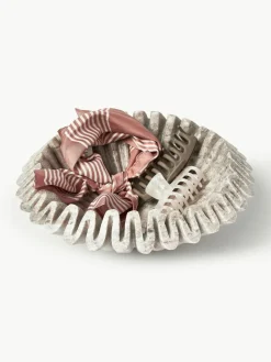 Handgemaakte decoratieve schaal Santorini van marmer, Ø 31 cm^Westwing Collection New