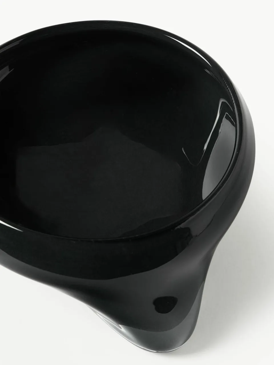 Handgemaakte decoratieve schaal Ashley van glas^Westwing Collection Discount