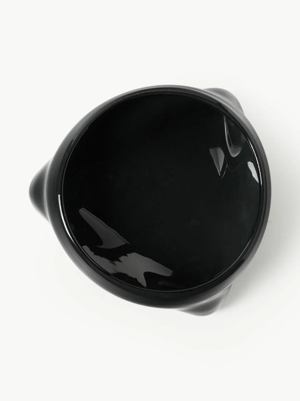Handgemaakte decoratieve schaal Ashley van glas^Westwing Collection Discount