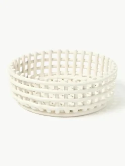 Handgemaakte decoratieve schaal Centrepiece van keramiek^ferm LIVING Clearance