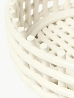 Handgemaakte decoratieve schaal Centrepiece van keramiek^ferm LIVING Clearance