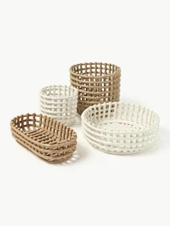 Handgemaakte decoratieve schaal Centrepiece van keramiek^ferm LIVING Clearance