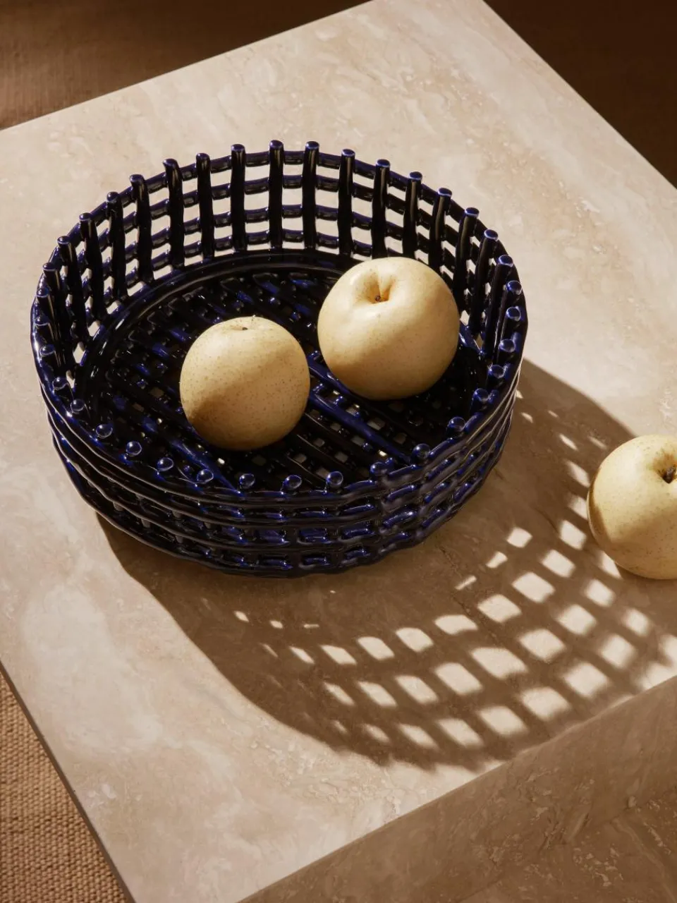 Handgemaakte decoratieve schaal Centrepiece van keramiek^ferm LIVING Best