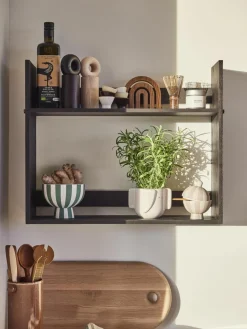 Handgemaakte decoratieve schaal Toppu, H 13 cm^Oyoy Living Design Fashion