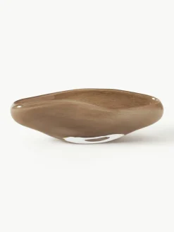 Handgemaakte decoratieve schaal Ashley van glas^Westwing Collection Best
