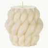 Handgemaakte design kaars Karla, H 9 cm^Noma Studio Fashion