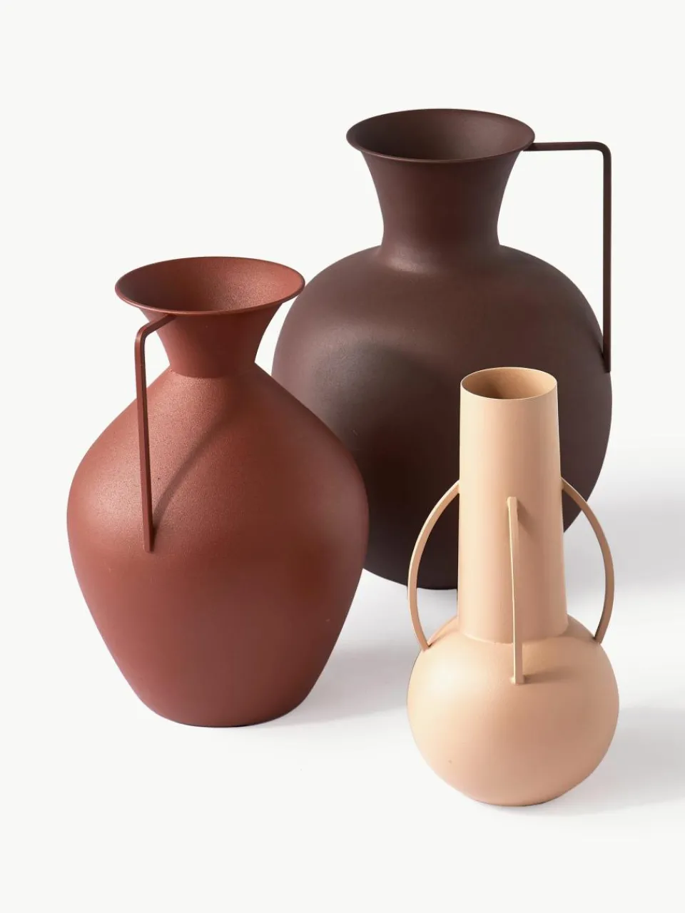 Handgemaakte design vazen Roman, set van 3^Pols Potten Fashion