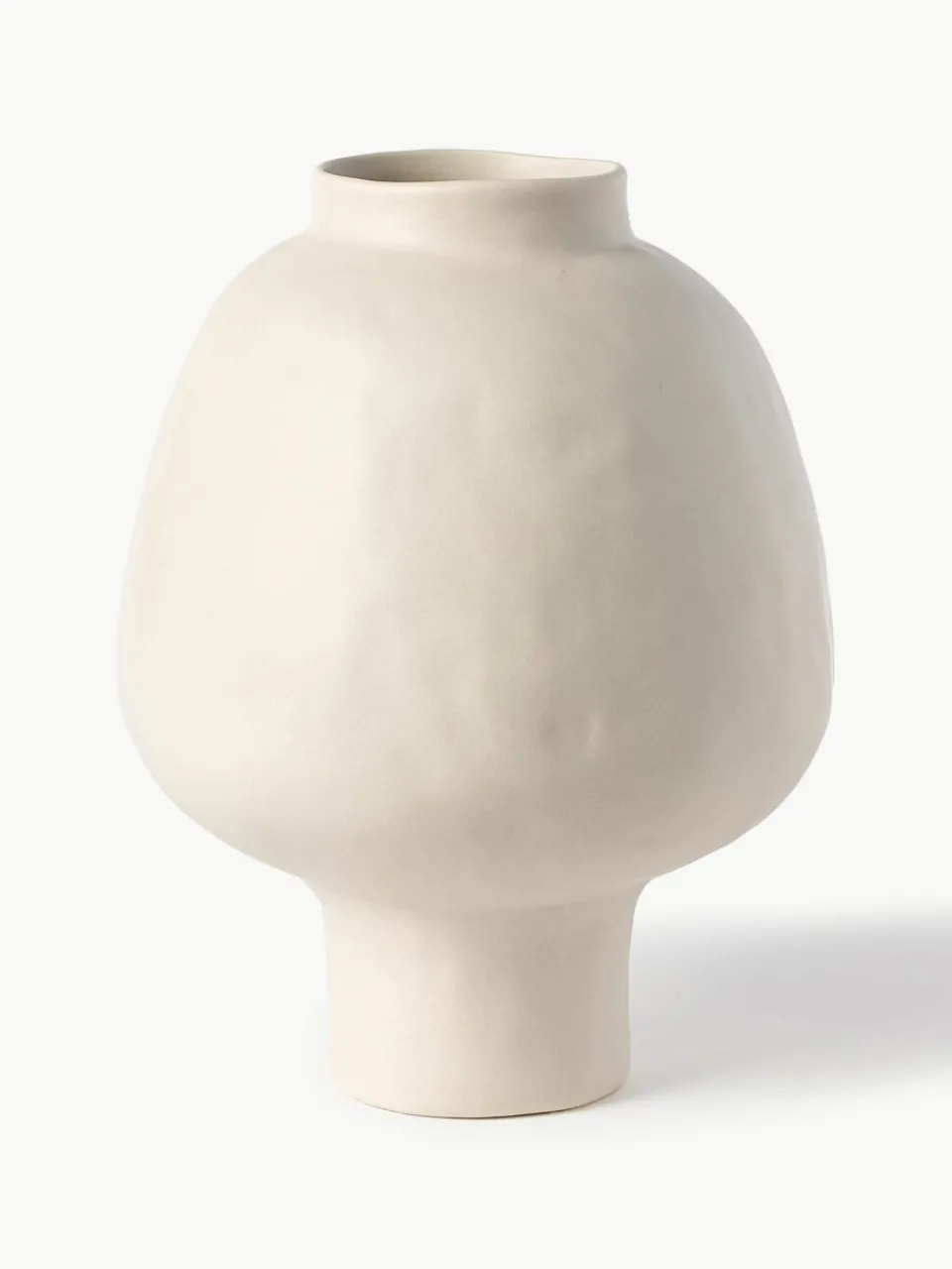 Handgemaakte designvaas Saki van keramiek, H 32 cm^Westwing Collection Clearance