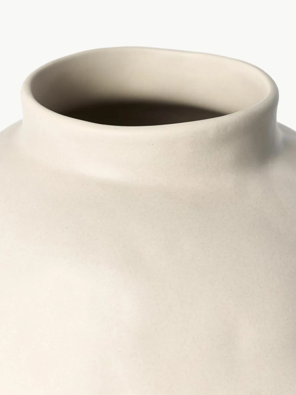 Handgemaakte designvaas Saki van keramiek, H 32 cm^Westwing Collection Clearance