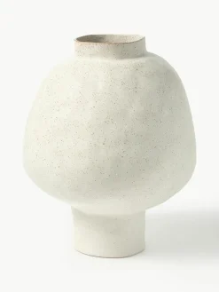 Handgemaakte designvaas Saki van keramiek, H 40 cm^Westwing Collection New